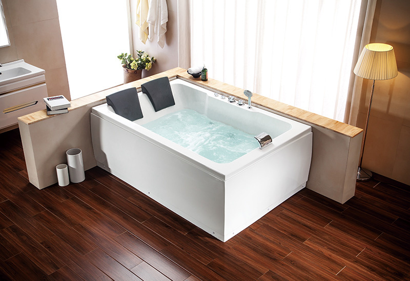 A051 180cm To personers massagebadekar Jacuzzi Funktion