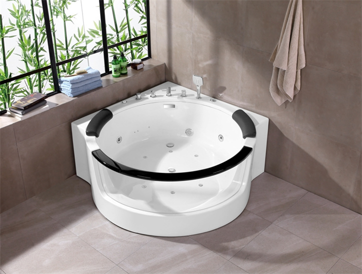 A071 150cm Rundt Jacuzzi Spabad Massagebadekar